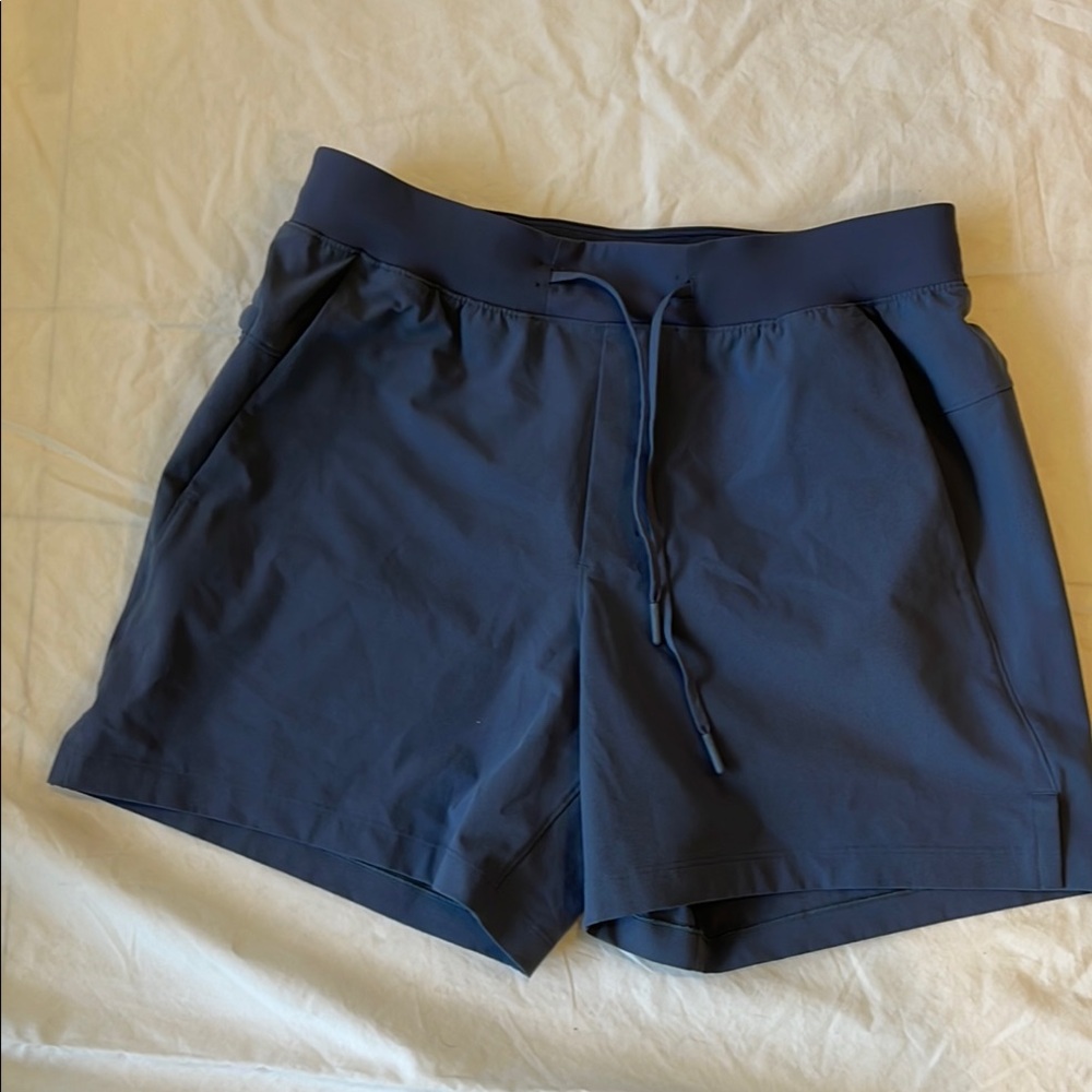 Lululemon Athletica Blue Athletic Shorts Lightweight Performance